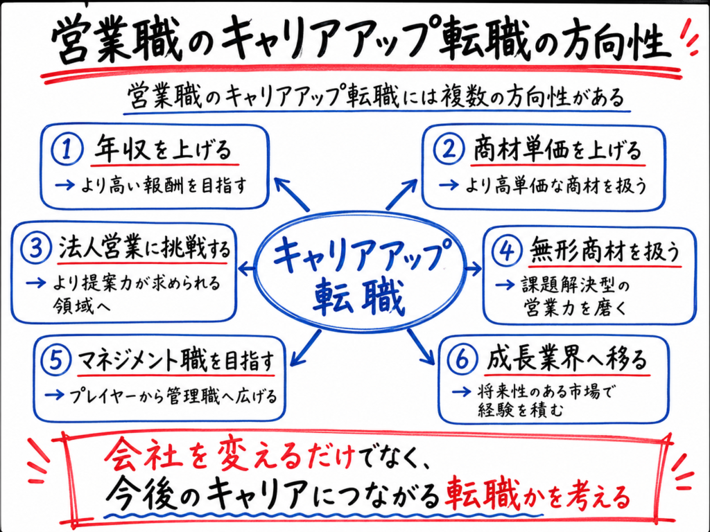 営業職の転職でキャリアアップする方法｜失敗しない考え方 - 営業のミカタ